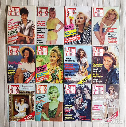 Журнал Panorama 1989 - 1990 Мода / Музыка / Кино