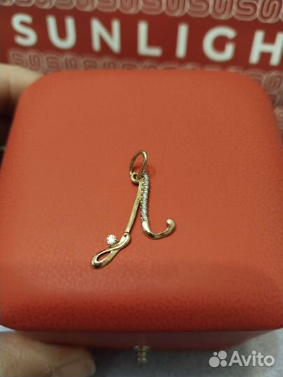 Подвеска золотая 