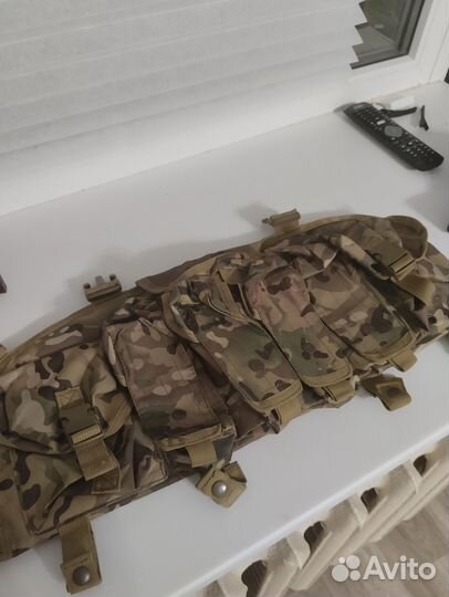 Подсумок для 8ми магазинов ак с доп. подсумками