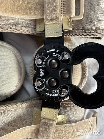 Ортез (брейс) на коленный сустав с шарнирами orto