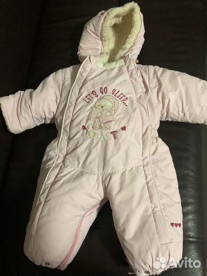 Зимний комбинезон для девочки