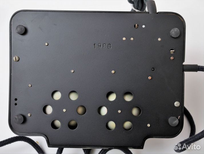 Карболитовый дисковый телефон тан-6, СССР, 1966 г