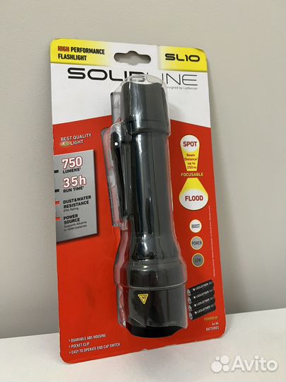Фонарь LED lenser Solidline новый оригинал