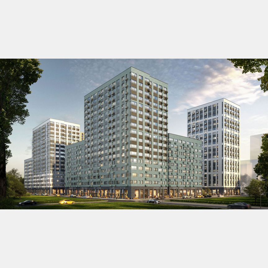 1-к. квартира, 39,9 м², 19/19 эт.