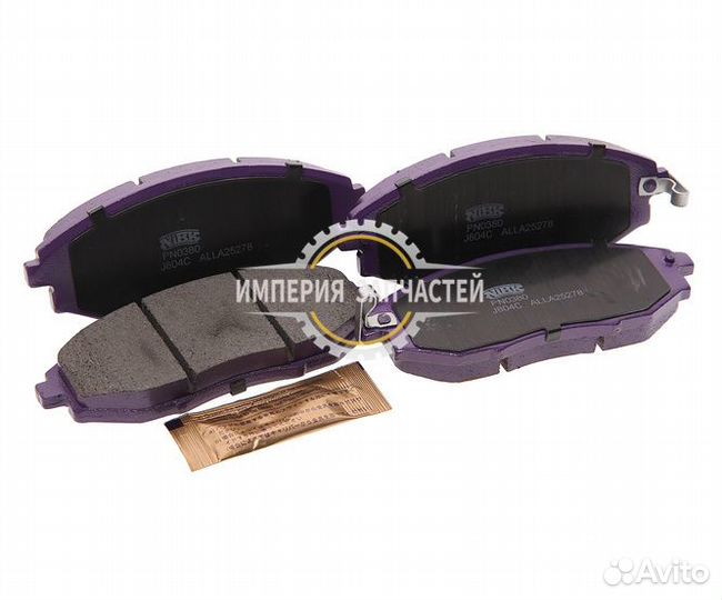 Колодки тормозные chevrolet Epica,Evanda перед