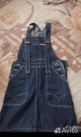 Джинсовый сарафан