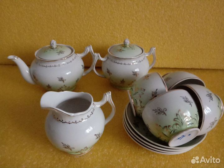 Чайный сервиз вербилки СССР