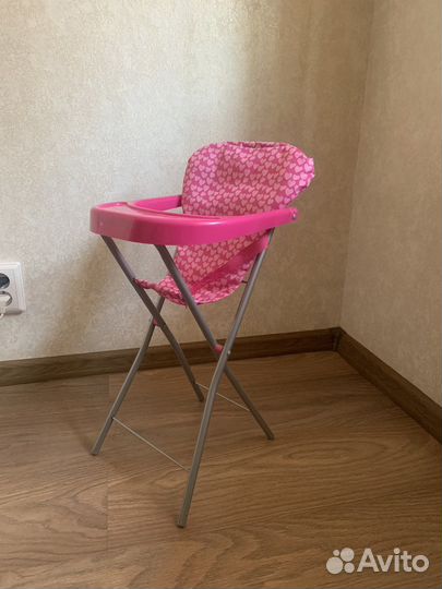 Стульчик для кормления кукольный