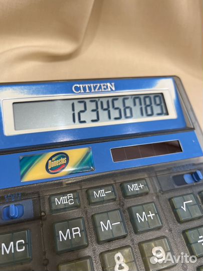 Калькулятор Citizen Casio