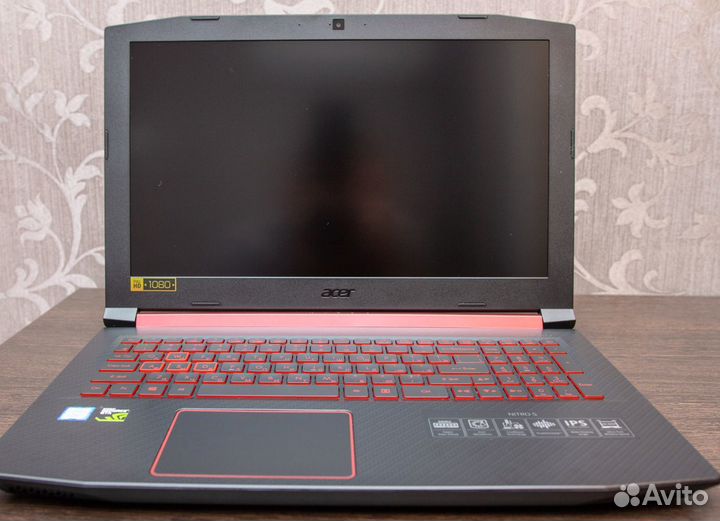 Игровой Acer nitro5 17,3 r t x 2060 s s d 1T 16