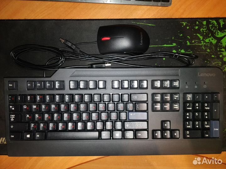 Клавиатура и мышка lenovo