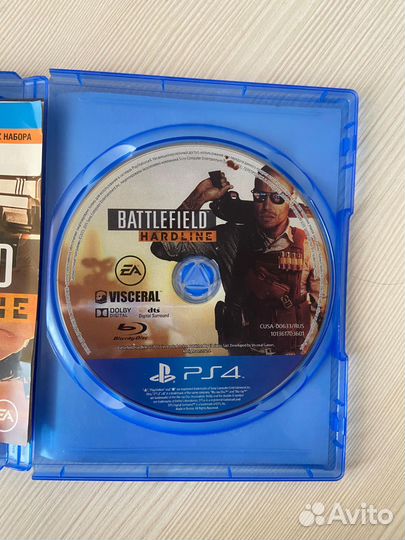 Диски на ps4 far cry 4, Battlefield Hardline