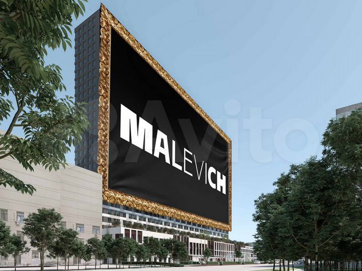 1-к. квартира, 55,4 м², 16/28 эт.