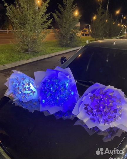 Цветы букеты 101 роза