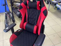 Кресло компьютерное игровое hiper hgs 114 bk red