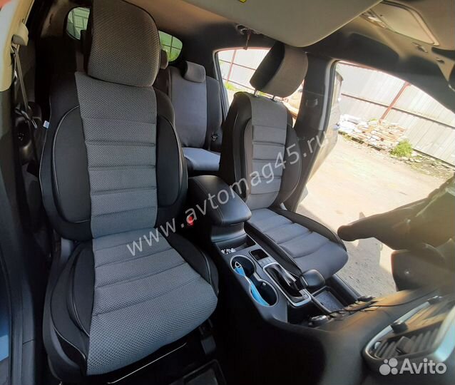 Авточехлы Kia Sportage 2016-2022 c поддержкой