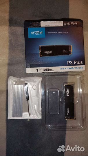 Crucial P3 plus M2 ssd твердотельный память флэшка