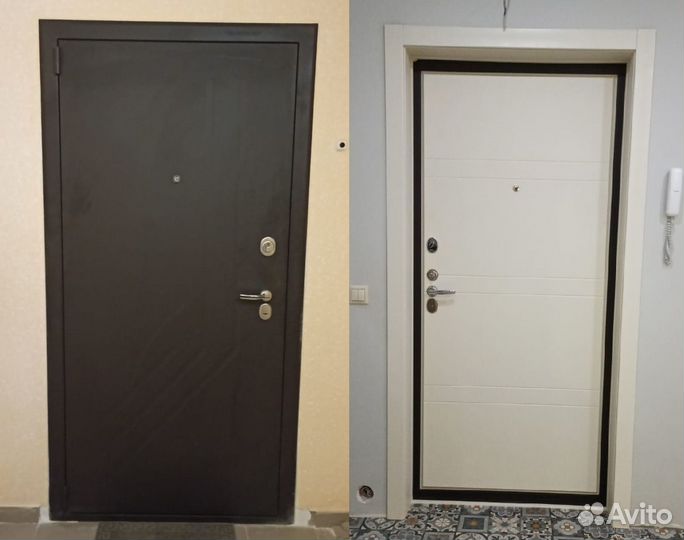 Входная дверь утепленная сталь 2 мм