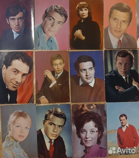 Набор Открыток. Открытки. Фото. Артисты