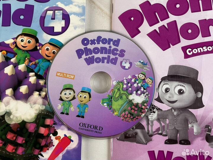 Oxford phonics world 4 новый комплект