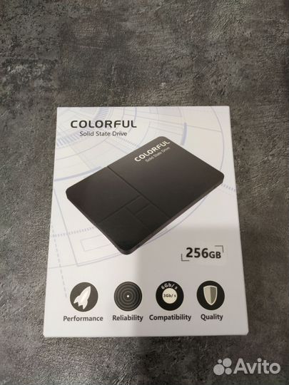 Новый SSD SATA 2.5 Colorful sl500 256GB