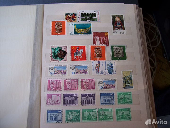 Марки коллекция, альбом в трех объявлениях 2