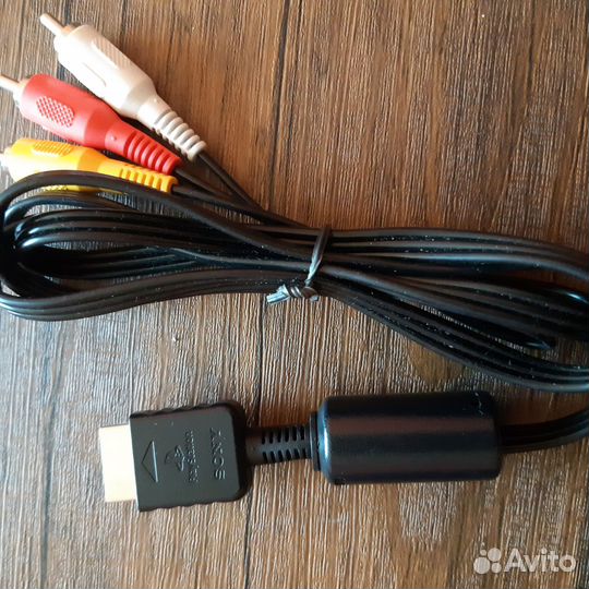 Кабель аудио видео Sony PS2 PS3 композитный