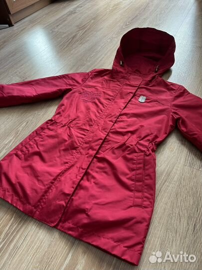 Плащ на флисе 134/140 (идеальное состояние)