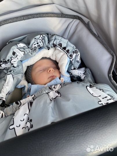 Конверт Amarobaby на овчине