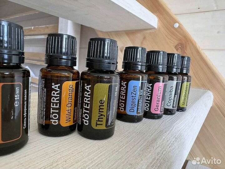 Эфирные масла doTerra в ассортименте