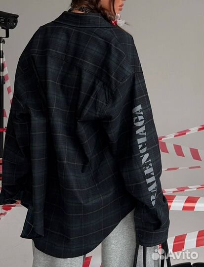 Крутая объемная рубашка