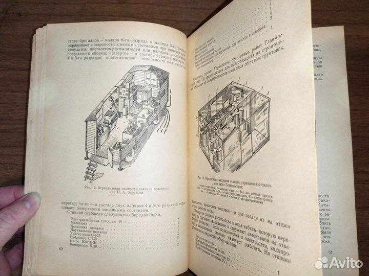 Старая книга Малярные, обойные, стекольные работы