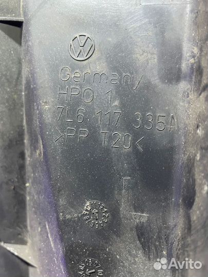 Воздуховод интеркулера Volkswagen Touareg 7L 2