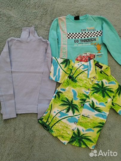 Вещи пакетом на мальчика 110-116