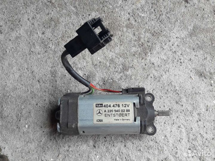 Моторчик рулевой колонки Mercedes W220