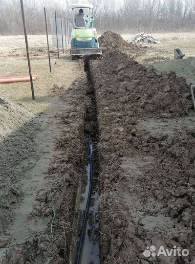 Установка канализации септик под ключ