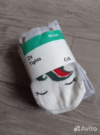 Колготки C&A для девочки р98-104