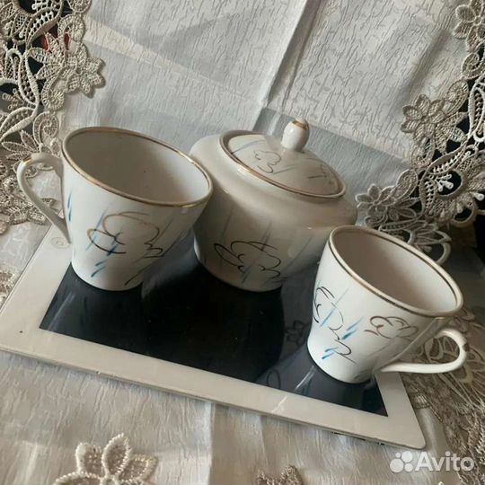 Фарфор,набор Рыбы СССР. Солонки перчики