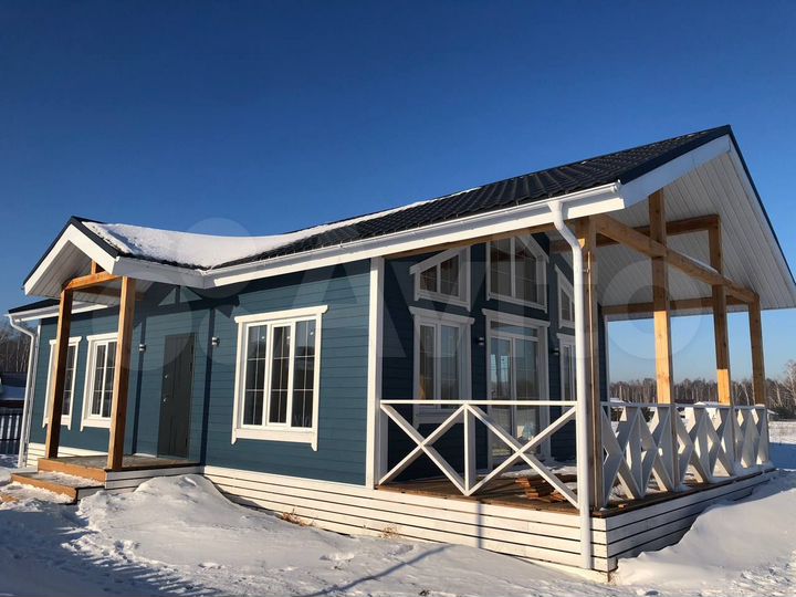 Дом 98 м² на участке 10 сот.