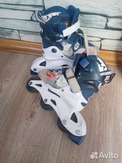 Роликовые коньки детские раздвижные
