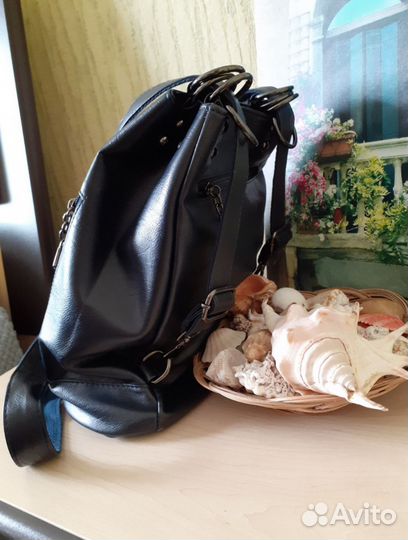 Рюкзак тёмно-синий