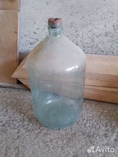 Бутылка стеклянная 20 литров
