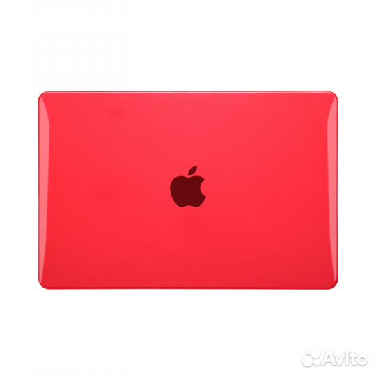 Чехол для MacBook Air 13 2018-2021 глянец красный