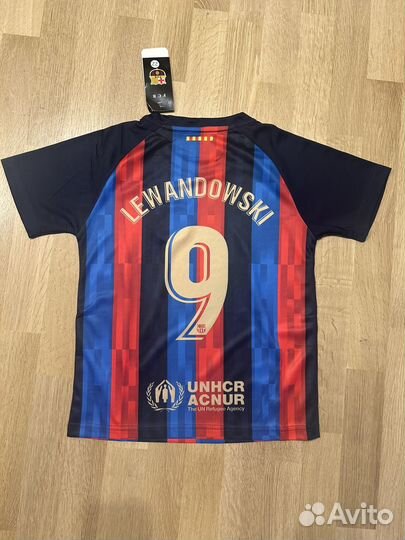 Детская футбольная форма Барселона Левандовский