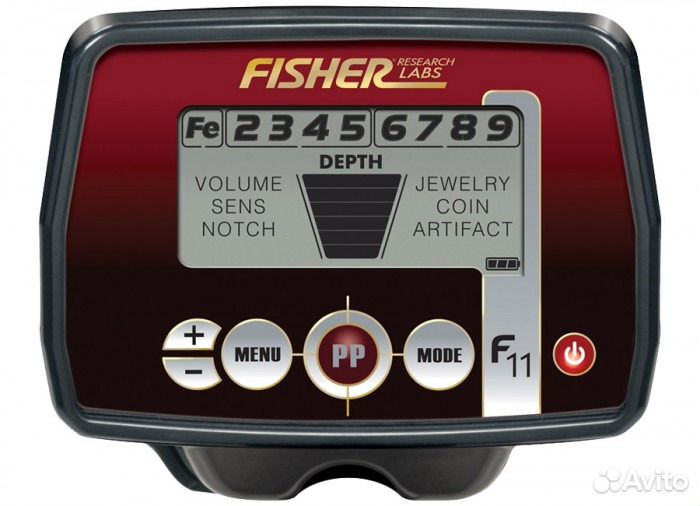 Металлоискатель Fisher F11 Катушка mono новый