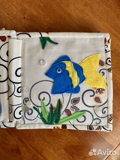 Развивающая книжка из фетра для деток