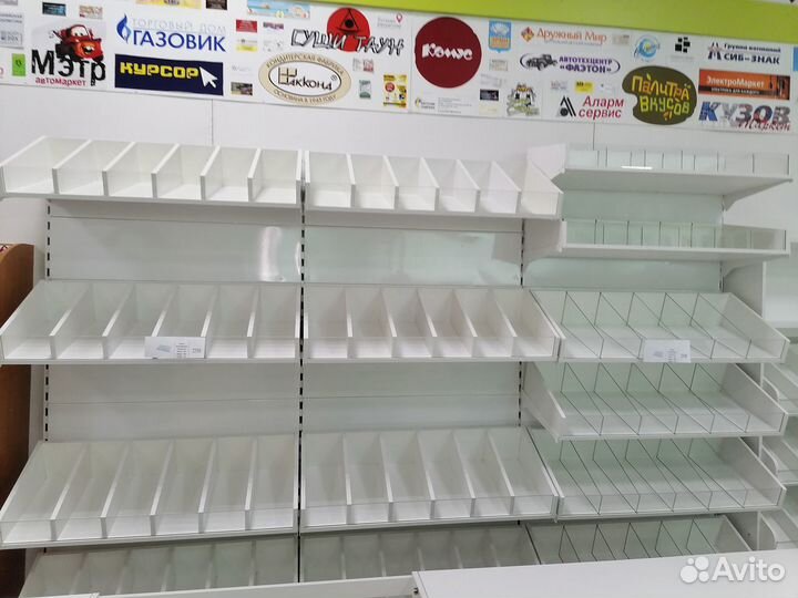 Полки для конфет и сухофруктов на стеллажи