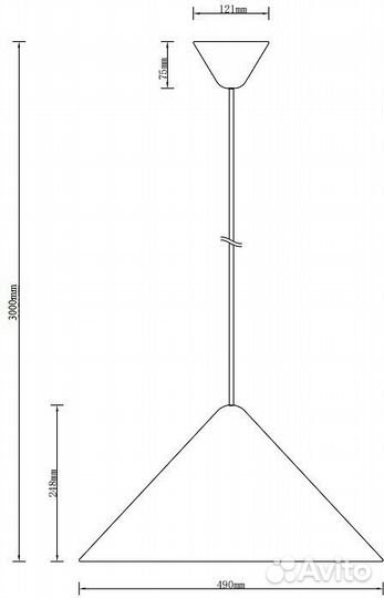Подвесной светильник Milosh Tendence 0913 0913PL-1GN