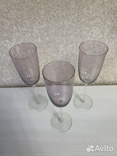 Хрустальные фужеры СССР