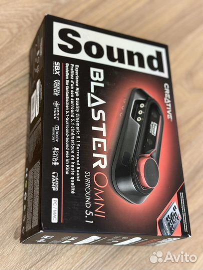Внешняя звуковая карта Creative Sound Blaster 5.1